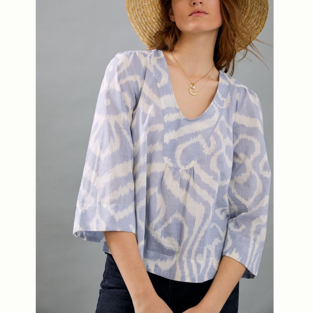 Anthropologie Laverne Blouse
